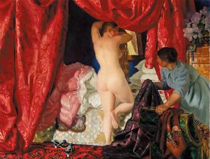 Belle Krasavitsa - Boris Mikhailovich Kustodiev